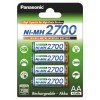 Аккумуляторы 4 X Panasonic R6 AA 2700mAh BK-3HGAE/4BE
