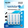 Аккумуляторы 4x EverActive R6/AA Ni-MH 2600 MAh Ready To Use