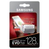 Карта памяти MicroSDHC Samsung EVO PLUS MicroSDXC 128GB UHS-I U3 Class 10 90/100MB/S + Adapter Do SD