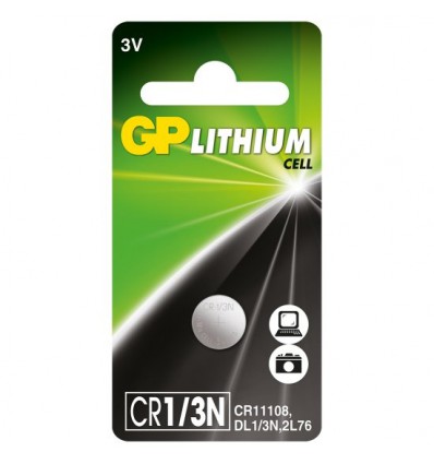 Батарейка литиевая GP Lithium 1/3N 3V