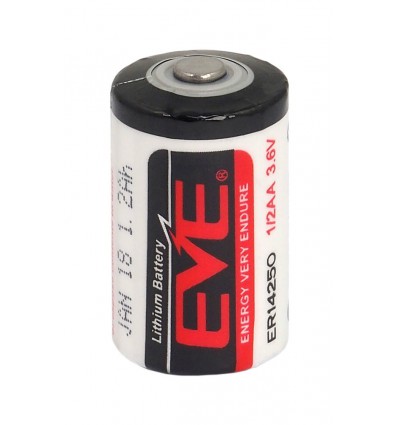 Батарейка литиевая EVE ER14250 / LS14250 1/2AA 3,6V LiSOCl2