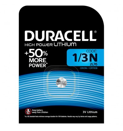 Батарейка литиевая Duracell CR1/3N 3V