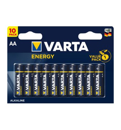 Батарейки 10 X Varta Energy LR6/AA 4106