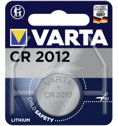 Батарейка литиевая VARTA CR 2012