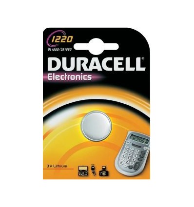 Батарейка литиевая Duracell CR1220