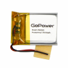 GoPower LP402025 3.7В 150мАч PK1 с защитной платой
