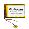 GoPower LP464461 3.7В 1300мАч PK1 с защитной платой