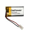 GoPower LP502035 3.7В 300мАч с защитной платой