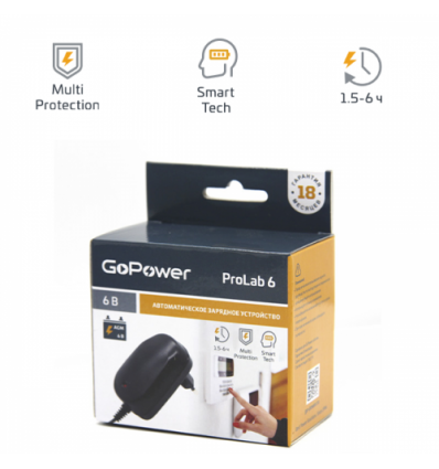 GoPower ProLab 6 зарядное устройство
