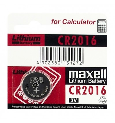 Батарейка литиевая Maxell CR2016