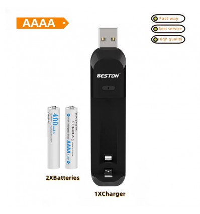 Зарядное устройство Bestone + 2 x AAAA 400 mAh