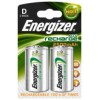 Аккумуляторы 2 x Energizer R20 D Ni-MH 2500mAh