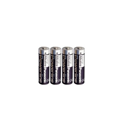 Батарейки 4 X Panasonic Powerline Industrial LR6/AA (OEM - Folia)