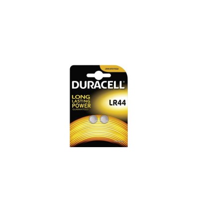 Батарейка Mini Duracell G13 / LR44 / A76 / L1154 / 157, 2 шт.