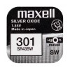 Батарейка Maxell 301 / 386 / SR 43 / 186