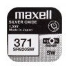Батарейка Maxell 371 / 370 / SR 920 SW / G6