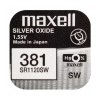 Батарейка Maxell 381 / 391 / SR 1120 SW / G8