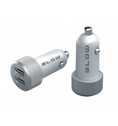 Автомобильное зарядное утсройство с двумя слотами USB Blow 4,8A