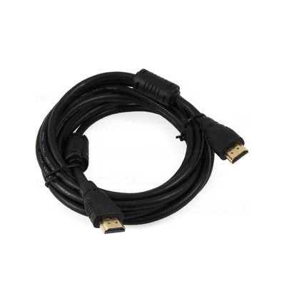 Кабель Voice Kraft HDMI-HDMI 3m GOLD (1.4) High Speed /W Ethernet