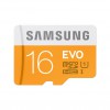 Карта памяти MicroSDHC Samsung EVO 16GB UHS-I Class 10