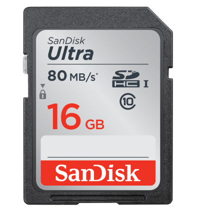 Карта памяти SanDisk SDHC 16GB Ultra 533x