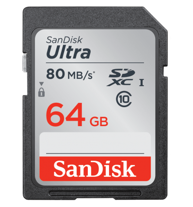 Карта памяти SanDisk SDXC 64GB Ultra 533x
