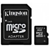 Карта памяти Kingston MicroSDHC 4GB + Adapter SD