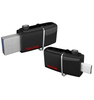 Флешка USB 3.0 + Micro USB OTG - SanDisk Ultra Dual USB Drive 3.0 16GB