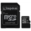Карта памяти Kingston MicroSDHC 32GB Class 10 UHS-I + адаптер SD