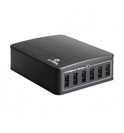 Сетевое зарядное устройство Xtar SIX-U 6x USB 9A 45W